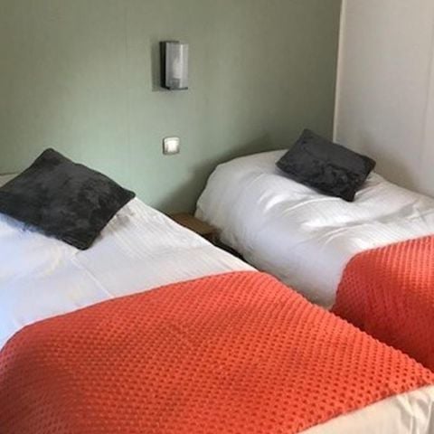 Stacaravan 4 personen - Premium - 2 badkamers - privé spa