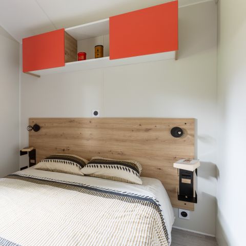 Mobilheim 6 Personen - COTTAGE PRIVILEGE 3 CH- Halbüberdachte Terrasse (Fotos nicht vertraglich bindend)