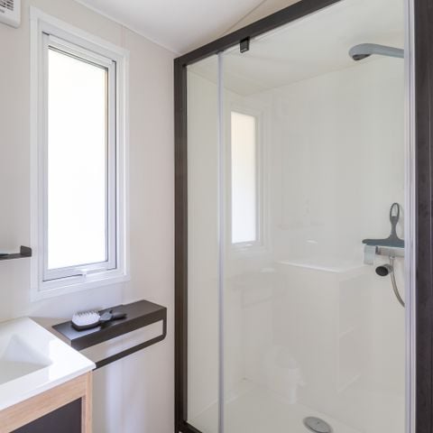 MOBILHOME 6 personnes - COTTAGE PRIVILEGE 3 CH- Terrasse semi couverte (photos non contractuelles)