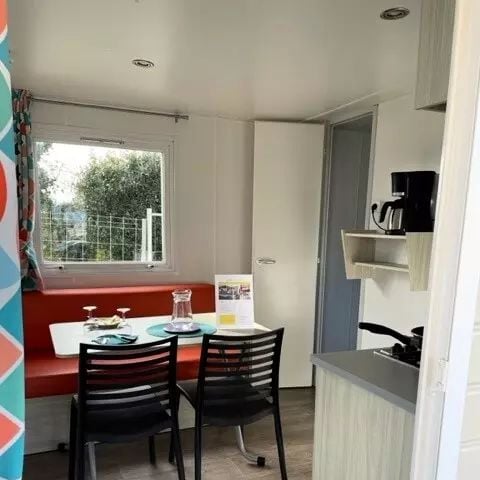 Mobilhome 4 personas - Mobil-home 2 habitaciones (con sanitarios) 2 adultos max y 2 niños de menos de 40 kgs 4 personas