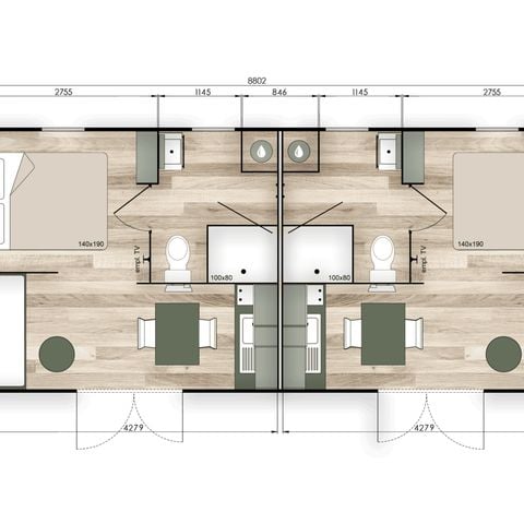 STUDIO 2 personnes - confort  2 personnes