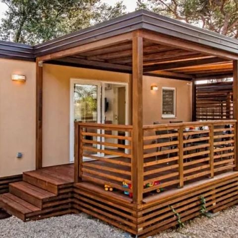 Mobilheim 6 Personen - Premium 3 Schlafzimmer 2 Bäder Relax ohne Geschirrspüler
