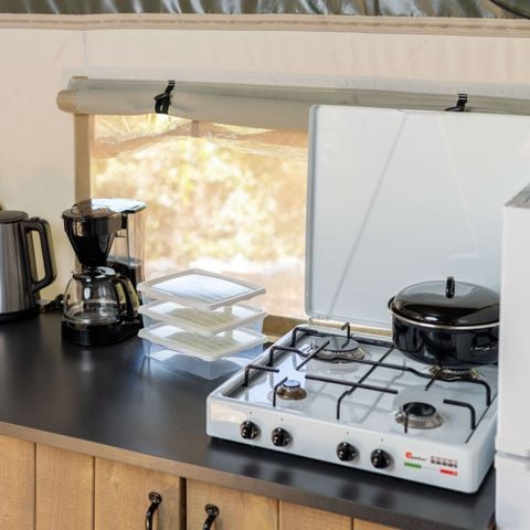 Safaritent 5 personen - Safaritent Comfort + airco