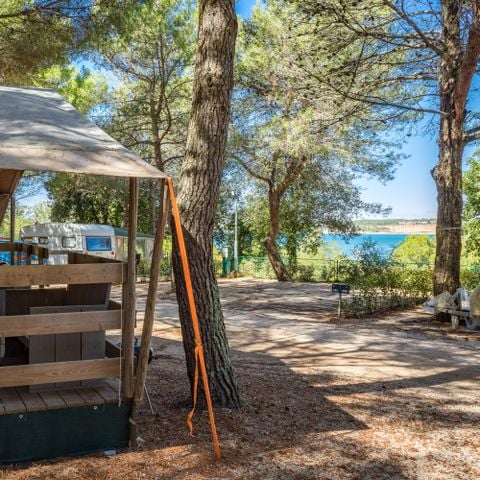 TENTE TOILE ET BOIS 5 personnes - Lanterna - Tente Safari de luxe (5P)