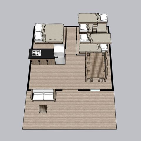 SafariZelt 5 Personen - Safarizelt Relax