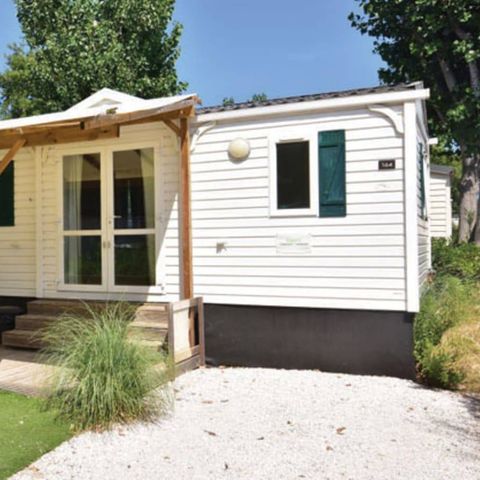 MOBILHOME 8 personas - Mobil-home | Confort | 3 Dormitorios | 6/8 Pers. | Terraza elevada | Aire acondicionado