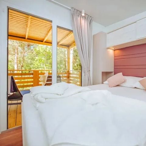 Stacaravan 6 personen - Premium 3 slaapkamers 2 badkamers Lounge zonder vaatwasser