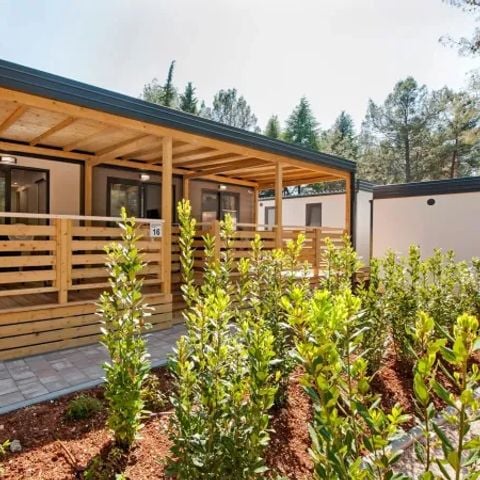 Stacaravan 6 personen - Premium 3 slaapkamers 2 badkamers Lounge zonder vaatwasser