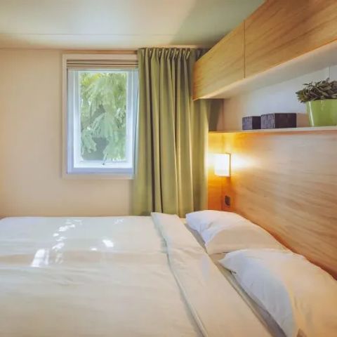 MOBILHOME 6 personas - Premium Lounge con 3 habitaciones - cocina exterior