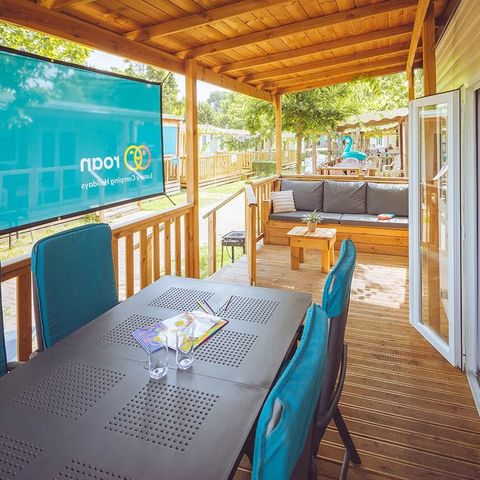 Casa mobile 6 persone - Casa mobile per 6 persone - Premium con 3 camere da letto, senza TV