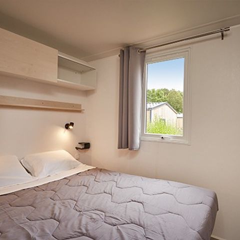 STACARAVAN 6 personen - Klassiek | 3 slaapkamers | 6 pers | Verhoogd terras | Airconditioning