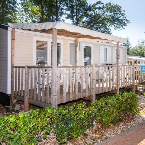 BUNGALOW 6 personnes - Comfort | 3 Ch. | 6 Pers. | Terrasse surélevée | Clim.