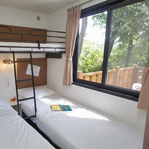 STACARAVAN 6 personen - Stacaravan | Comfort XL | 2 slaapkamers | 4/6 pers. | Verhoogd terras | Airconditioning