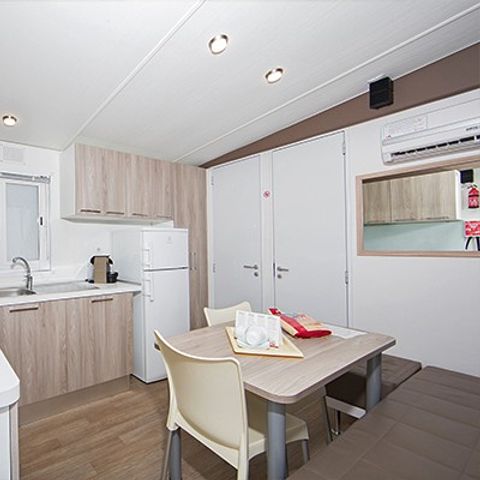 MOBILHOME 6 personas - Comfort XL | 2 Dormitorios | 4/6 Pers. | Terraza elevada | Aire acondicionado