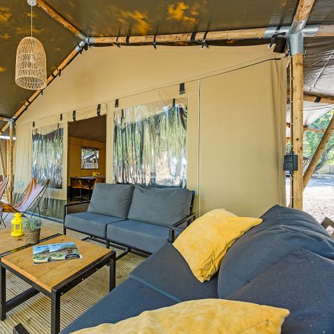 TIENDA DE LONA Y MADERA 4 personas - Bijela Uvala - Tienda Safari Lodge (6P)