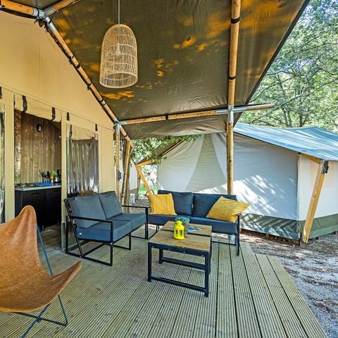 TIENDA DE LONA Y MADERA 4 personas - Bijela Uvala - Tienda Safari Lodge (6P)