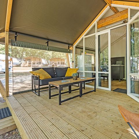 SafariZelt 4 Personen - Safarizelt Bella Vista + Klima (4P)