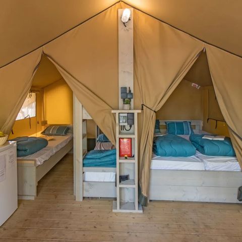 TENTE TOILE ET BOIS 5 personnes - Lodgetent Summer
