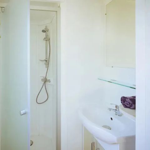 MOBILHOME 6 personas - Premium 3 dormitorios 2 baños Salón