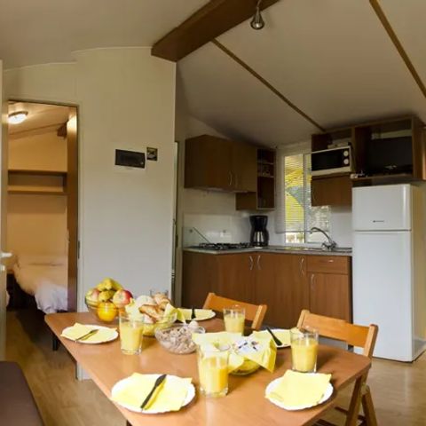 MOBILHOME 7 personas - Confort 3 habitaciones Salón con lavavajillas
