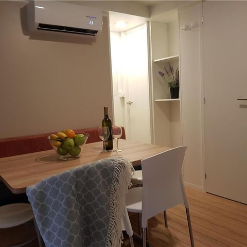 Stacaravan 6 personen - Comfort