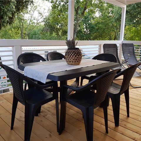 Stacaravan 6 personen - Comfort