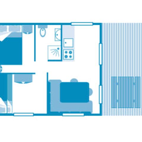 LODGE 4 people - Lodge 4p 2ch ***