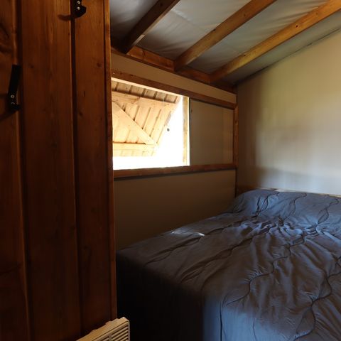 TENTE TOILE ET BOIS 5 personnes - Lodge Premium 32m² 2 ch (2024) 4/5 pers