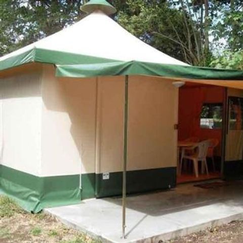 Bungalow de lona 5 personas - ECO (sin instalaciones sanitarias)