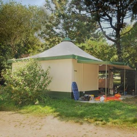 Bungalow de lona 5 personas - ECO (sin instalaciones sanitarias)