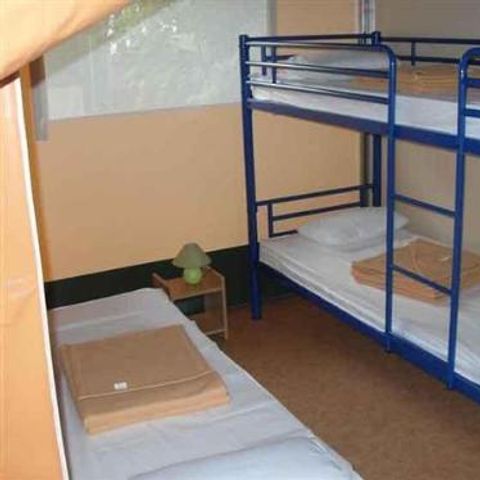 Bungalow de lona 5 personas - ECO (sin instalaciones sanitarias)