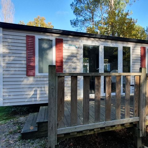 Stacaravan 6 personen - 3 slaapkamers