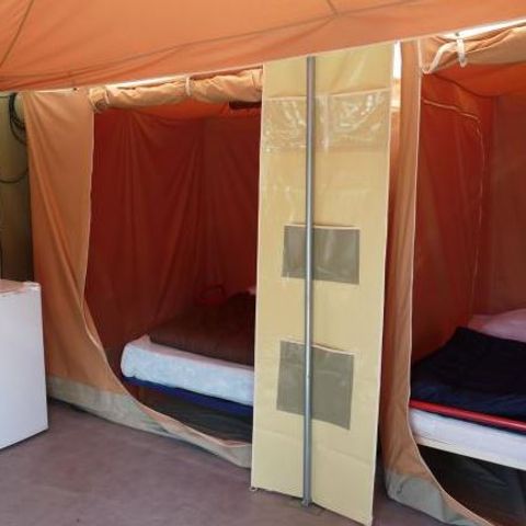 BungalowTent 4 personen - Caribisch gebied (zonder sanitair)