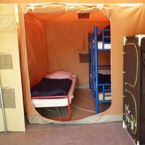 BUNGALOW DE LONA 4 personas - Caribe (sin instalaciones sanitarias)