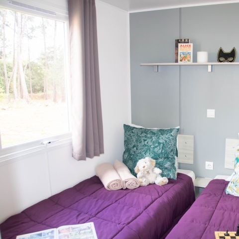 MOBILHOME 4 personas - Mobil-home confort - 29m² - 2 habitaciones - terraza semi-cubierta