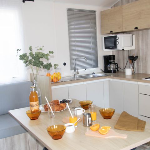 Stacaravan 6 personen - Comfort stacaravan - 32m² - 3 kamers