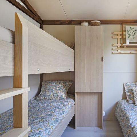 TENDA IN TELA E LEGNO 5 persone - Ty Lodge - 25m² - 2 camere da letto