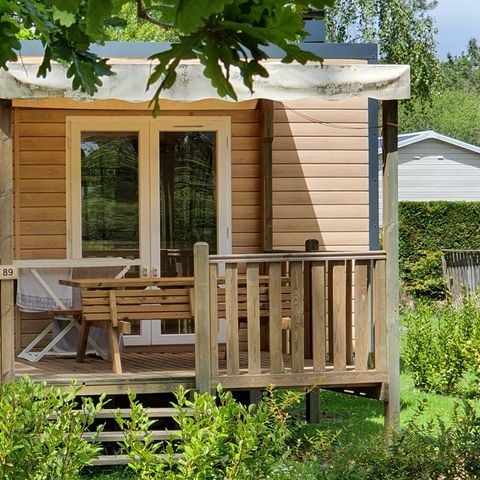 BUNGALOW 6 personnes - 33m² - 3 chambres - terrasse semi couverte