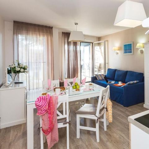 Wohnung 6 personen - 2 Zimmer Schlafbereich