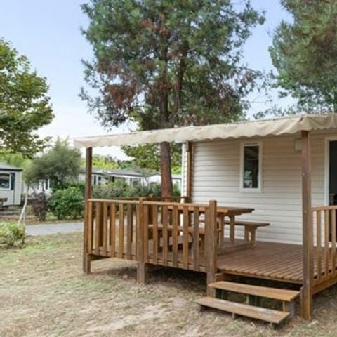 MOBILE HOME 6 people - Classic XL | 2 Bedrooms | 4/6 Pers. | Raised terrace | Air-con.