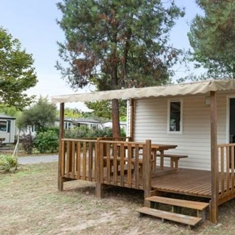 Mobile home 6 persons - Mobil-home | Classic XL | 2 Bedrooms | 4/6 Pers. | Raised terrace | Air-con.