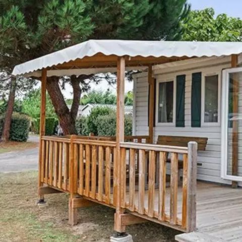 Mobile home 6 persons - Classic | 2 Bedrooms | 4/6 Pers | Raised terrace | Air conditioning