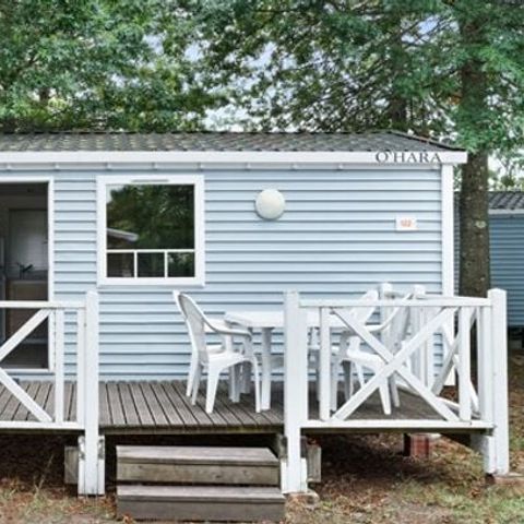 Stacaravan 4 personen - Classic XL | 2 slaapkamers | 4 pers. | Single terras