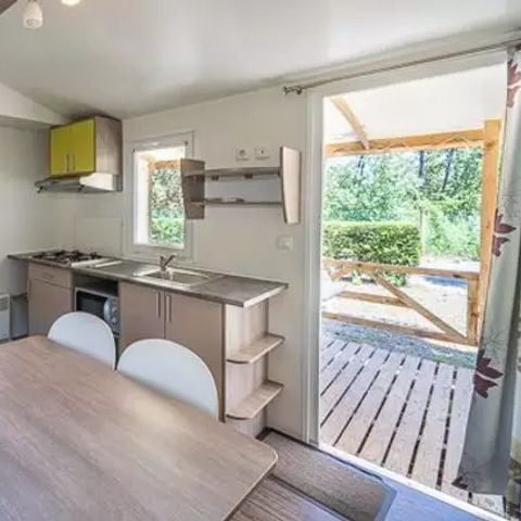 Stacaravan 6 personen - Stacaravan | Klassiek | 2 Slaapkamers | 4/6 Pers. | Verhoogd terras | Airconditioning.