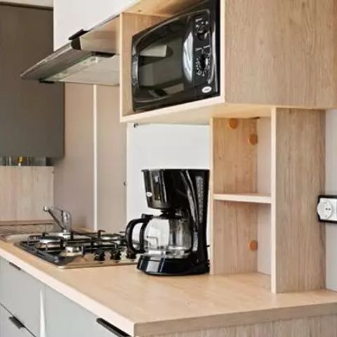 Bungalow 6 persons - Mobil-home | Classic | 3 Bedrooms | 6 Pers. | Raised terrace | Air-con.
