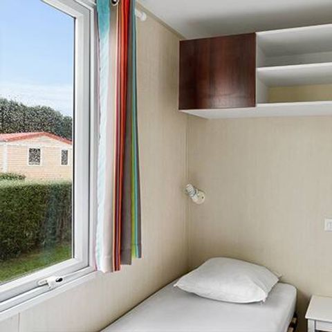 Stacaravan 4 personen - Classic | 2 slaapkamers | 4 personen | Verhoogd terras