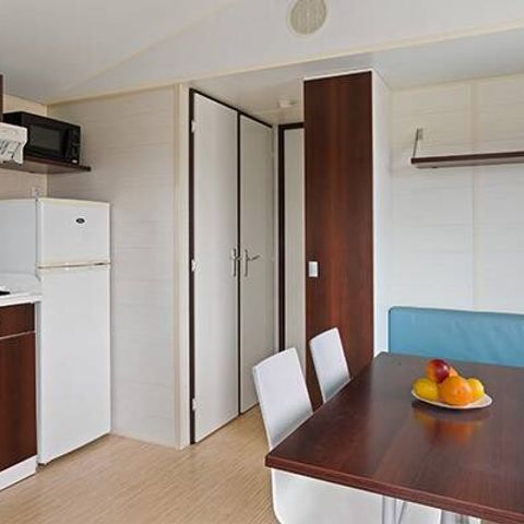 Stacaravan 4 personen - Classic | 2 slaapkamers | 4 personen | Verhoogd terras