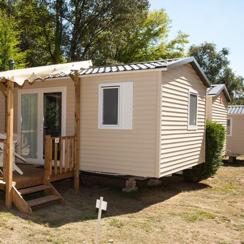 Stacaravan 4 personen - Classic | 2 slaapkamers | 4 personen | Verhoogd terras