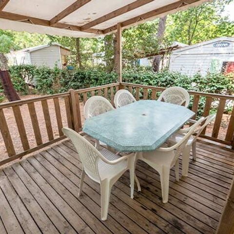 MOBILE HOME 6 people - Comfort | 3 Bedrooms | 6 Pers | Raised terrace | Air conditioning