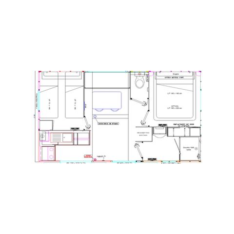 Mobile home 4 persons - Paddle
